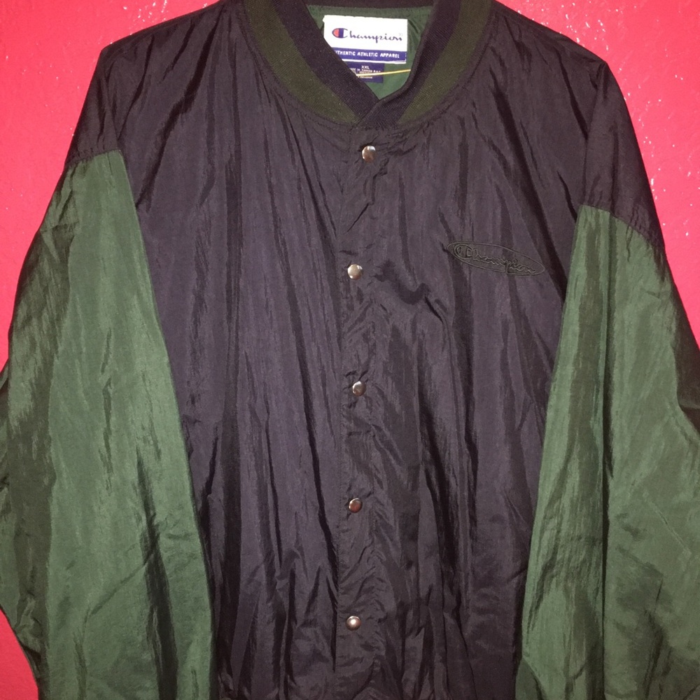 Vintage men’s 2x champion windbreaker jacket